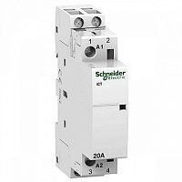 Модульный контактор iCT 2P 20А 230/240В AC | код. A9C22722 | Schneider Electric